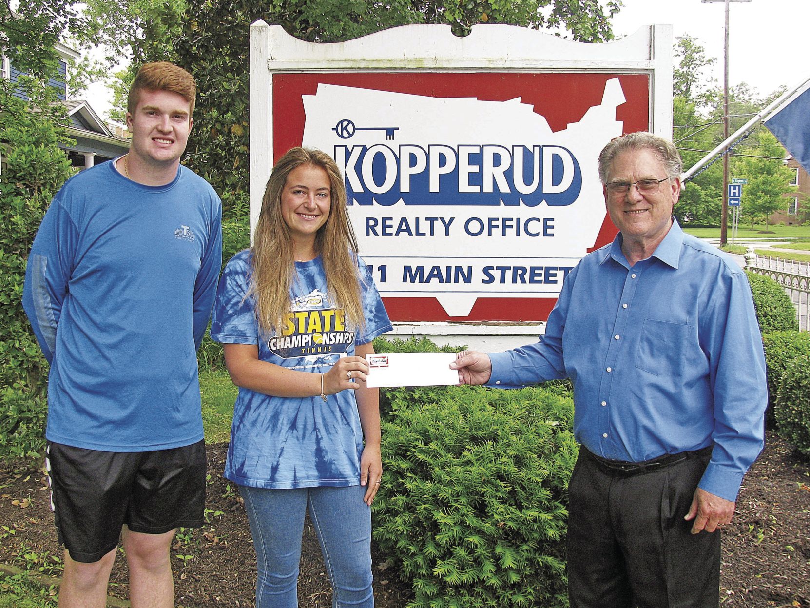 Kopperud helps Project Graduation